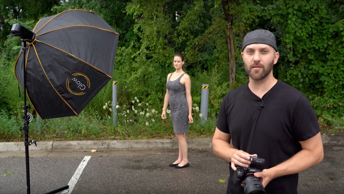 Watch Off Camera Flash Photography Tutorial // How to Balance Flash Outdoors on YouTube.