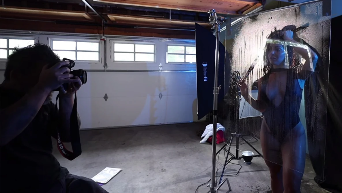 Watch Shower Photoshoot without a Shower (How To) on YouTube.