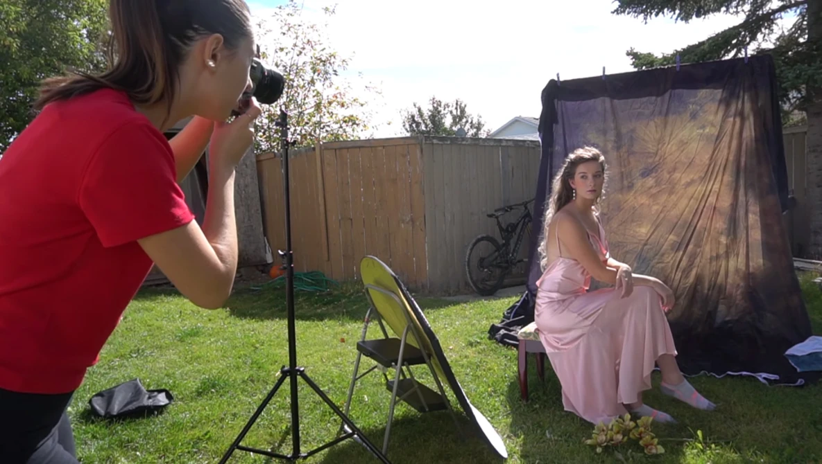 Watch "Studio" Photoshoot in my Backyard using Fuji X-T3, Behind The Scenes on YouTube.