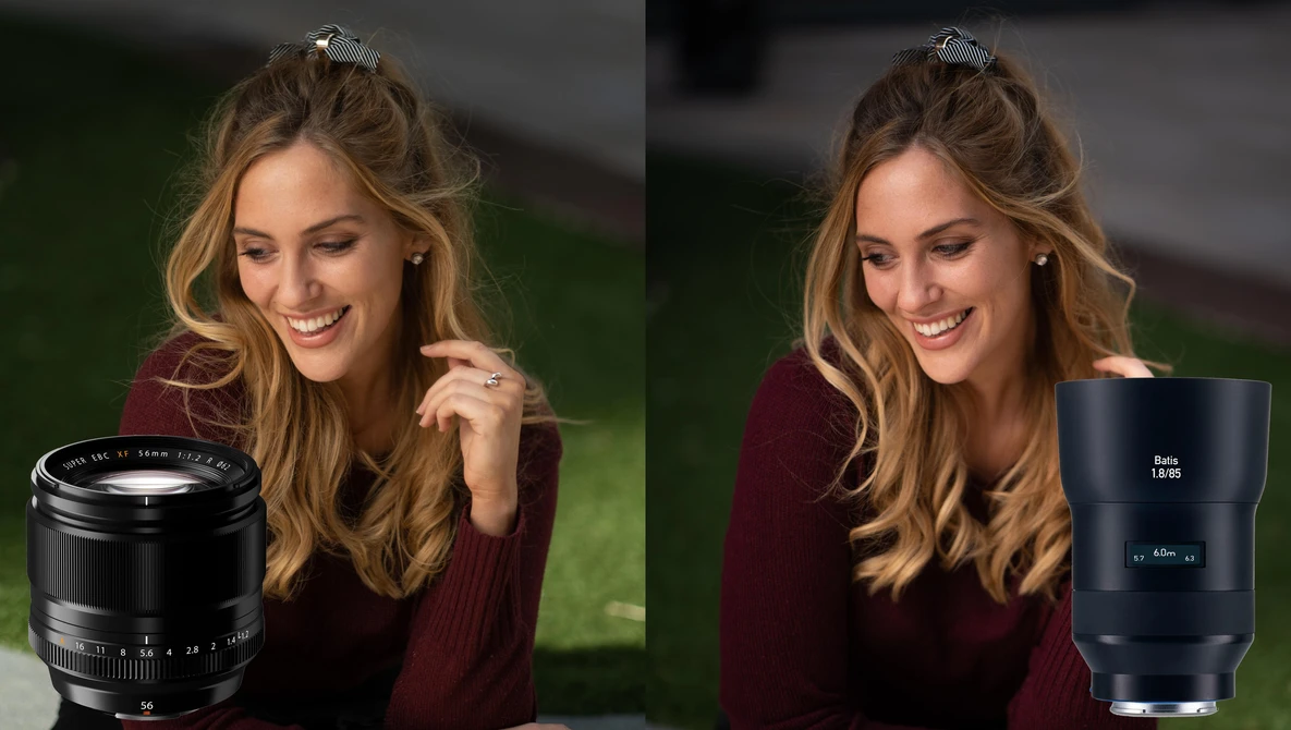 Watch Fujifilm 56mm f1.2 vs Zeiss Batis 85mm f1.8  - XT3 vs Sony A7 III #apsc #fullframe #sonyvsfuji on YouTube.