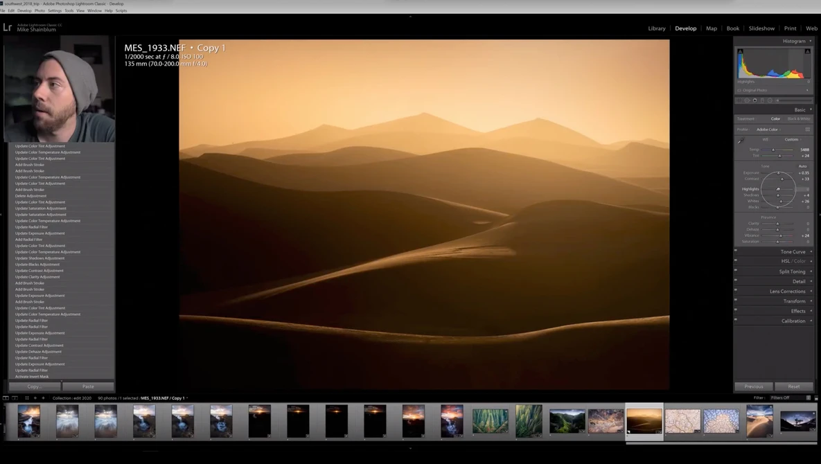 Watch Landscape Photography Editing | Sand Dune Lightroom Tutorial on YouTube.