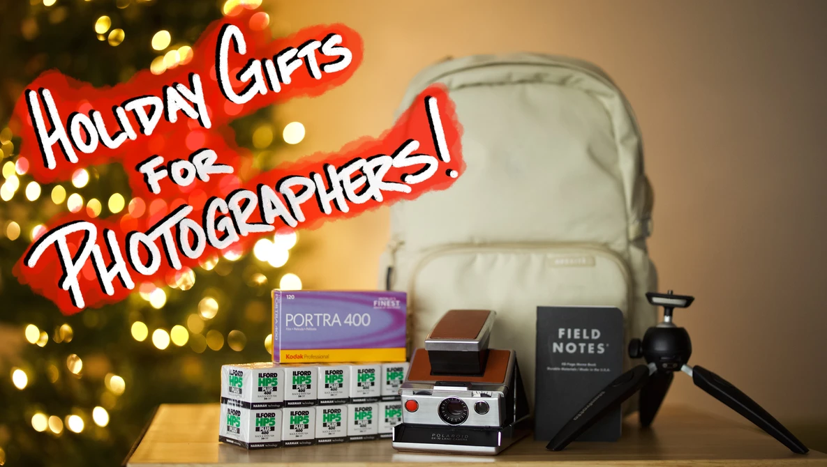 Watch Top 10 Gifts for Photographers That Shoot Film AND Digital! on YouTube.