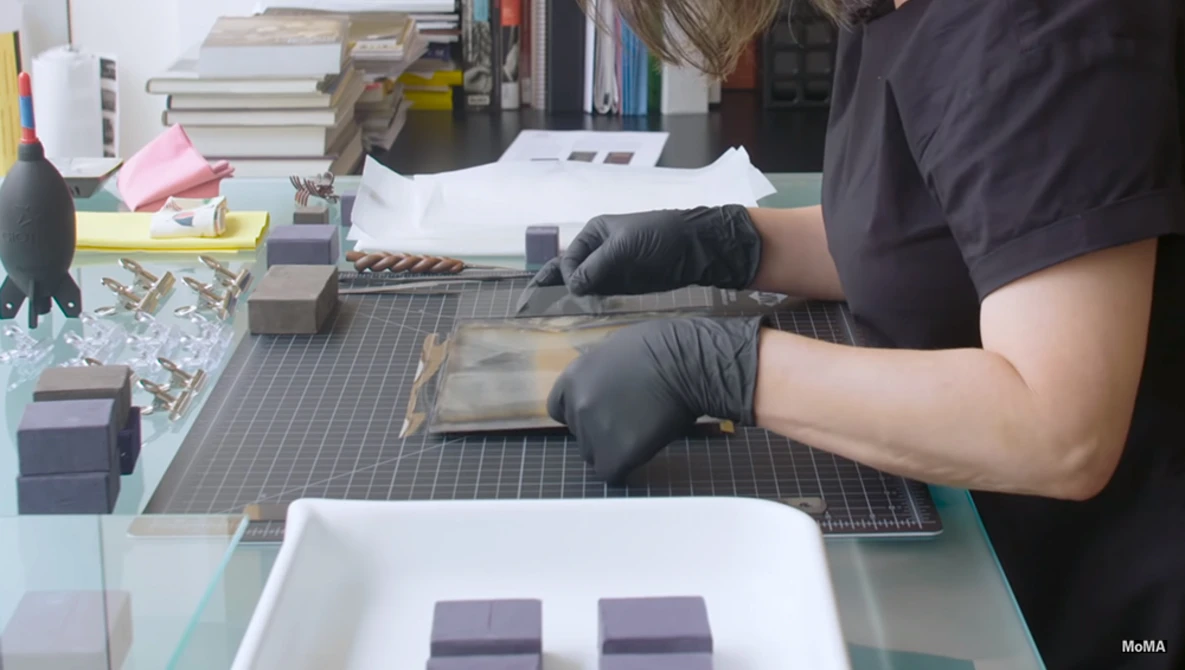 Watch Conserving one of the oldest photographs in MoMA's collection | CONSERVATION STORIES on YouTube.