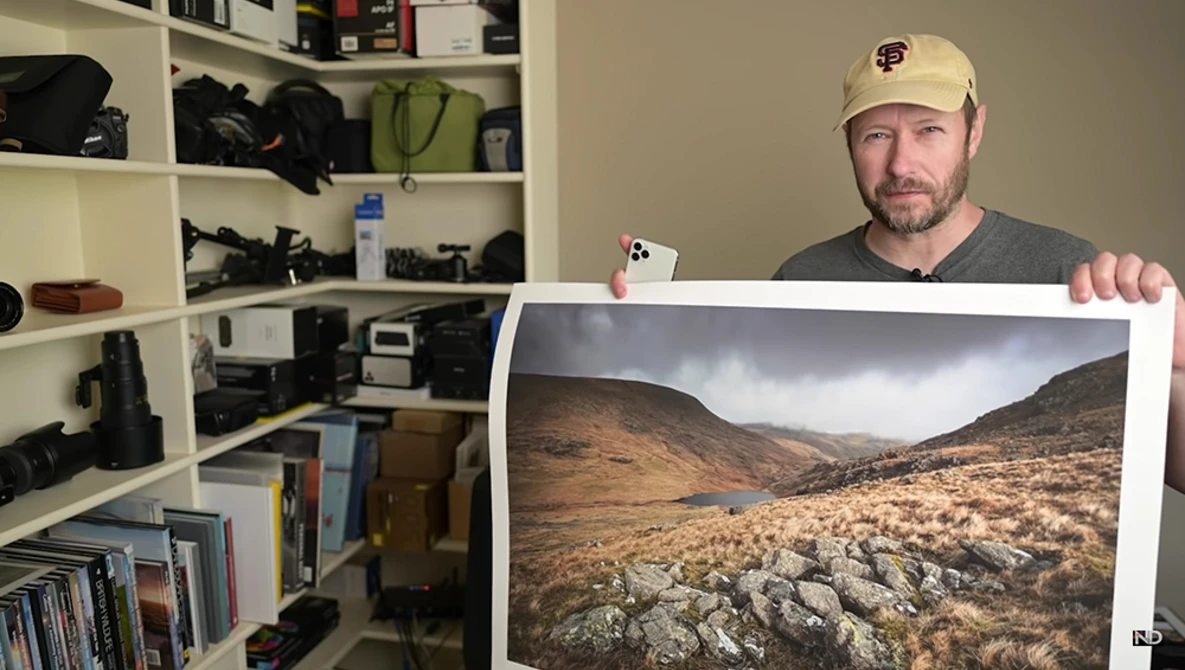 Watch I tried PRINTING a PHONE PHOTO really BIG on YouTube.