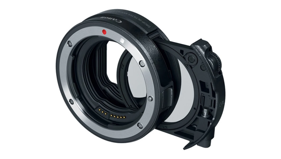 Watch Canon EF-EOS R Filter Adapter review with polarizer on YouTube.