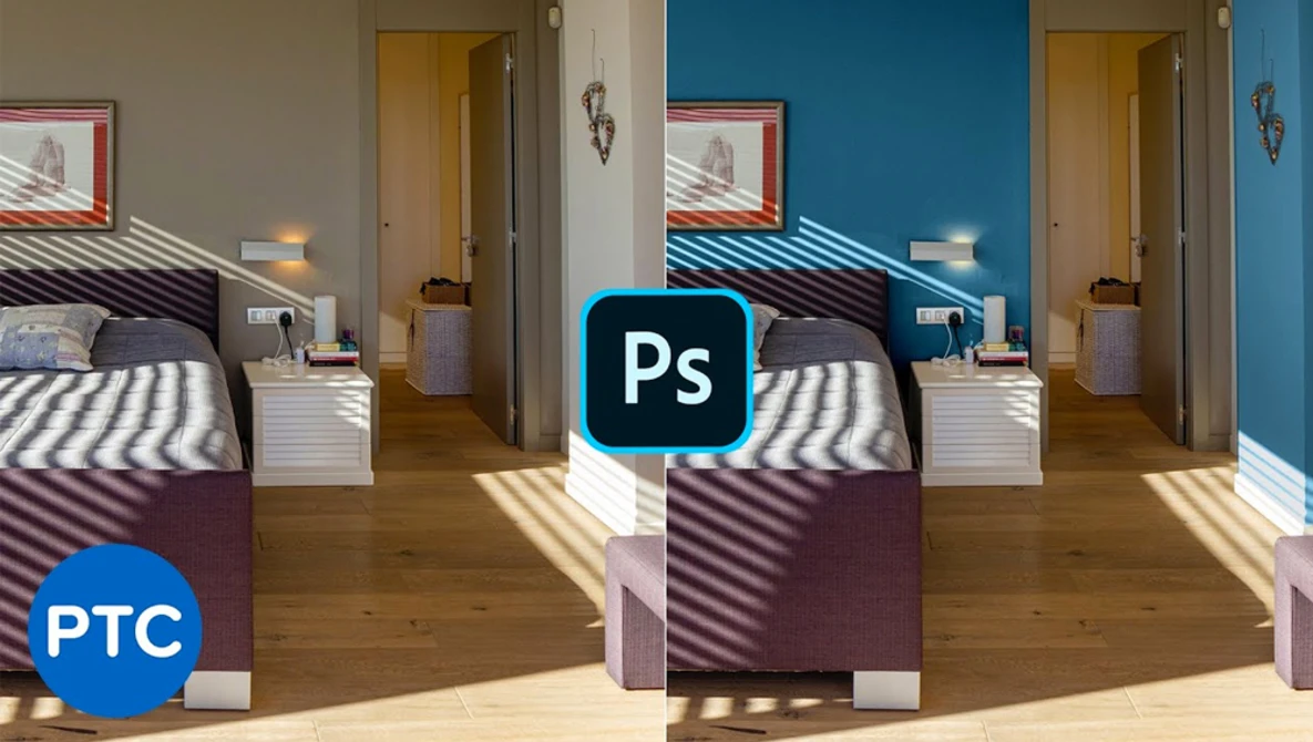 Watch How To Change Wall Color In Photoshop! [Pro Technique] on YouTube.
