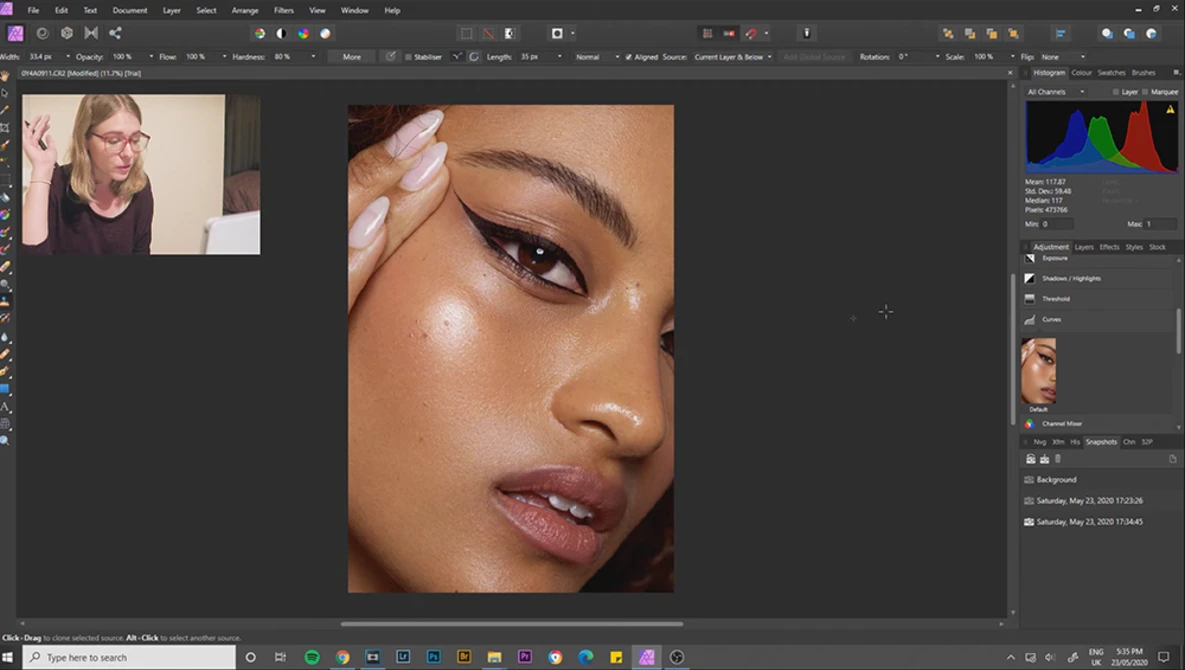 Watch I Edited a Beauty Photo in Affinity Photo // First Impressions on YouTube.