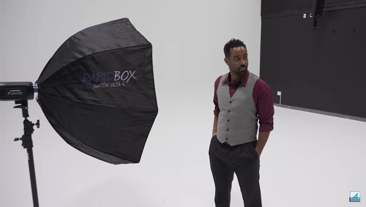 Watch How to Create a Black Photography Background in Any Location on YouTube.