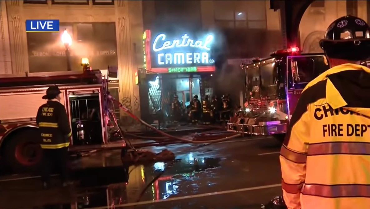 Watch Owner Vows To Rebuild After Central Camera Fire on YouTube.