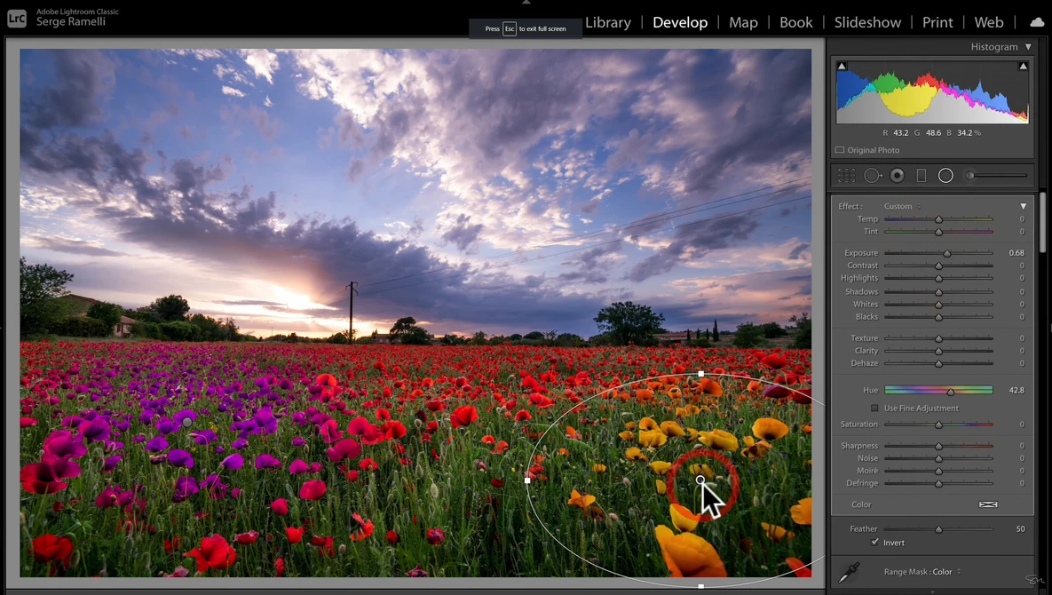 Watch New Lightroom Feature - How to Change COLORS LOCALLY on your Photos on YouTube.
