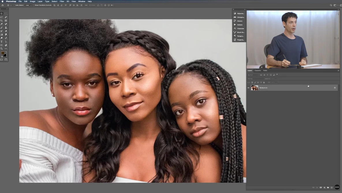 Watch The Best Way to Sharpen Your Photos | Photoshop vs. Lightroom on YouTube.