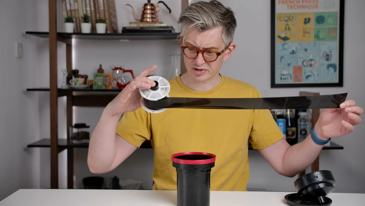 Watch Caffenol: Developing Photos with Coffee and Vitamin C on YouTube.