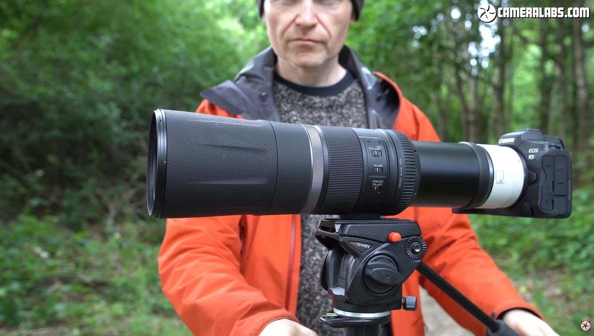 Watch Canon RF 600mm 800mm f11 HANDS ON first looks on YouTube.