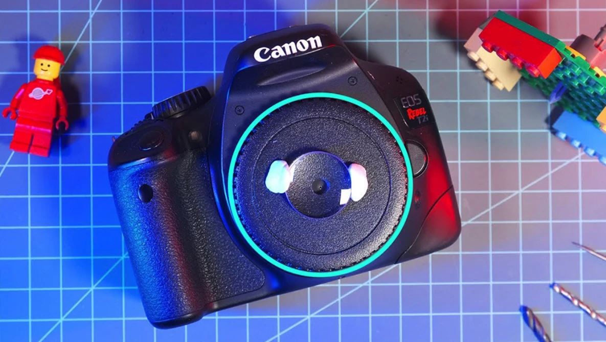 Watch The CHEAPEST "LENS"! (DIY Pinhole lens made with LEGO Jig.) + 8MM Film Look on YouTube.