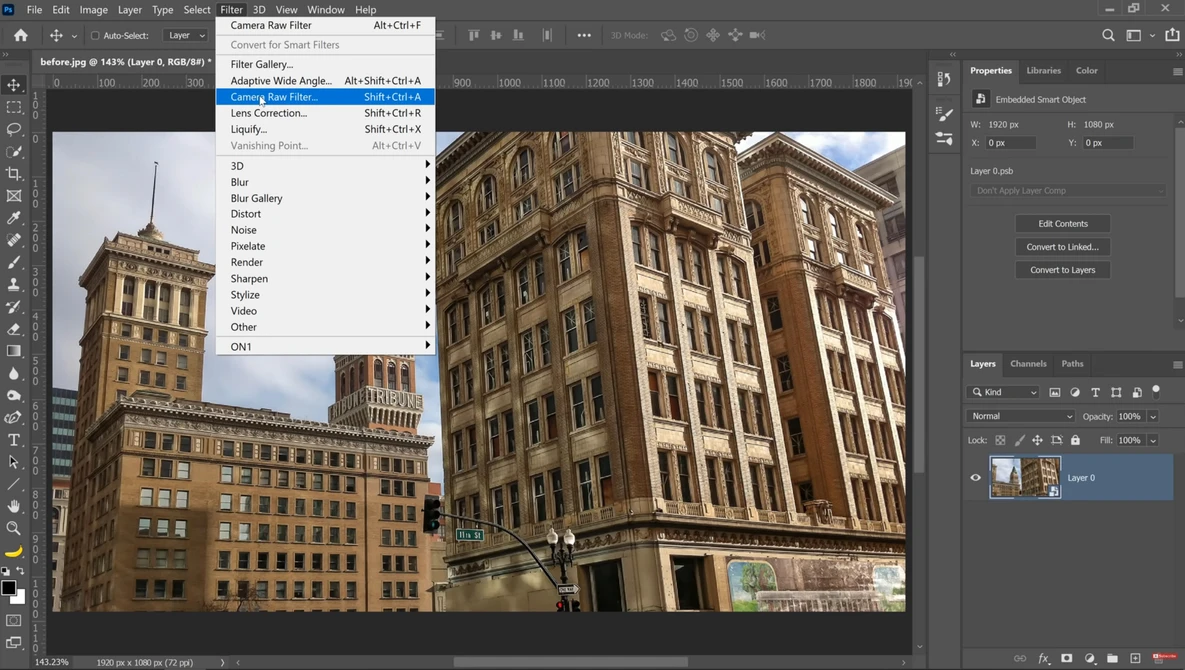 Watch Fix "Perspective Distortions" with One Surprising Ps Filter! on YouTube.