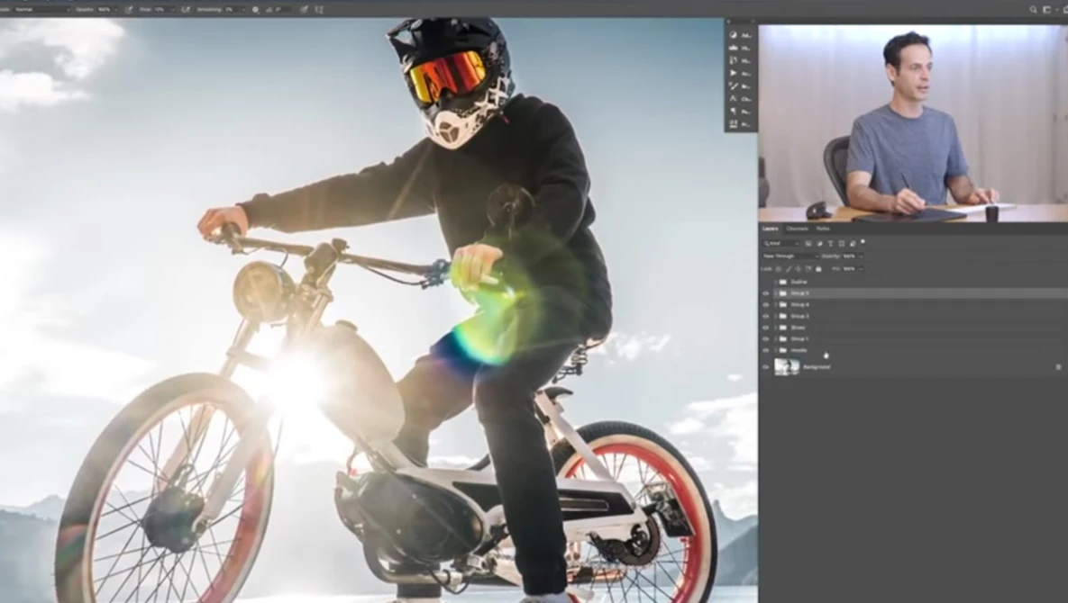 Watch How to Remove Logos & Branding in Photoshop on YouTube.
