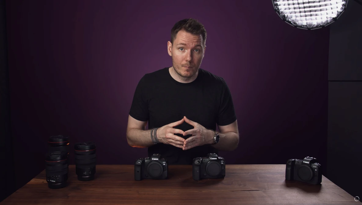 Watch Canon R5 & R6 Review: GOOD Cameras. TERRIBLE Marketing. on YouTube.