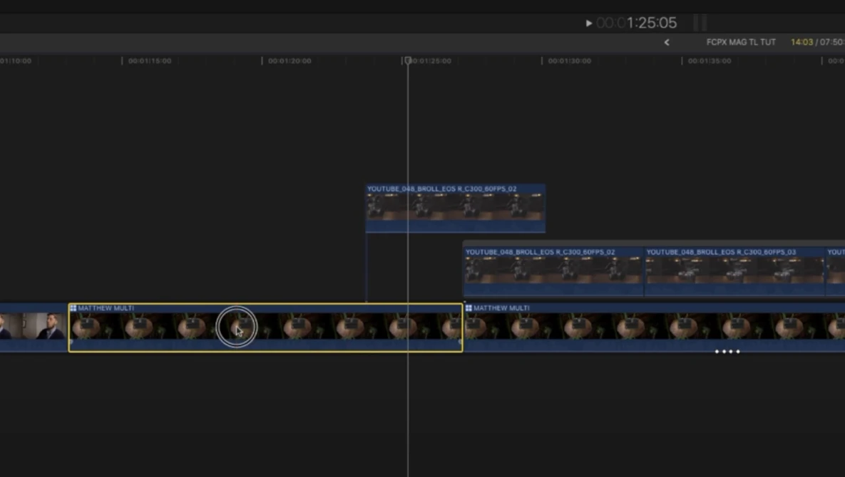 Watch 7 Tips to MASTER the Magnetic Timeline in FCPX | Final Cut Pro X Tutorial on YouTube.