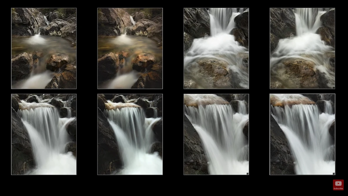 Watch Landscape Photography | How to Photograph Flowing Water on YouTube.