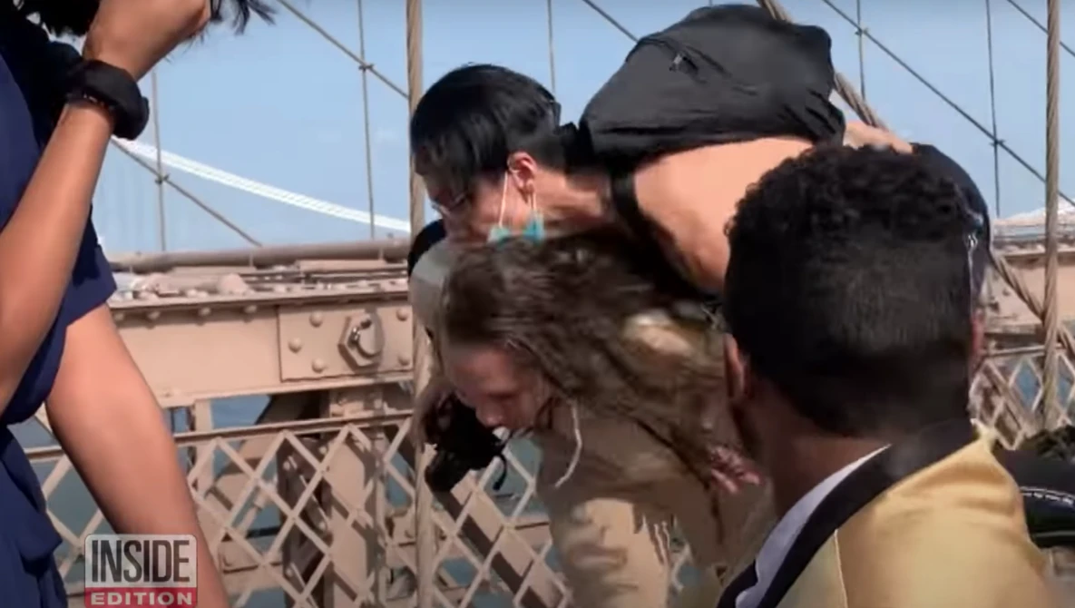 Watch Photographer Gets Hit While Shooting Wedding Proposal on YouTube.
