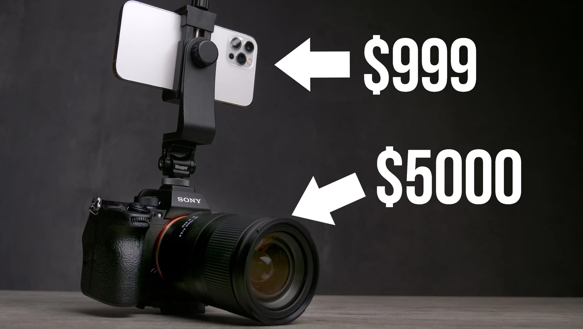 Watch iPhone 12 Pro vs Sony a7S iii 4k HDR video test on YouTube.
