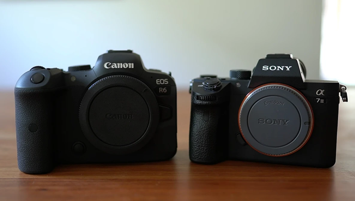 Watch Canon R5 & R6 Review (vs Sony A7RIV vs A7III) on YouTube.
