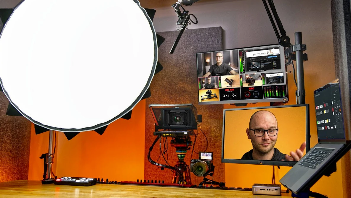 Watch Ultimate Video Studio Desk Setup! on YouTube.