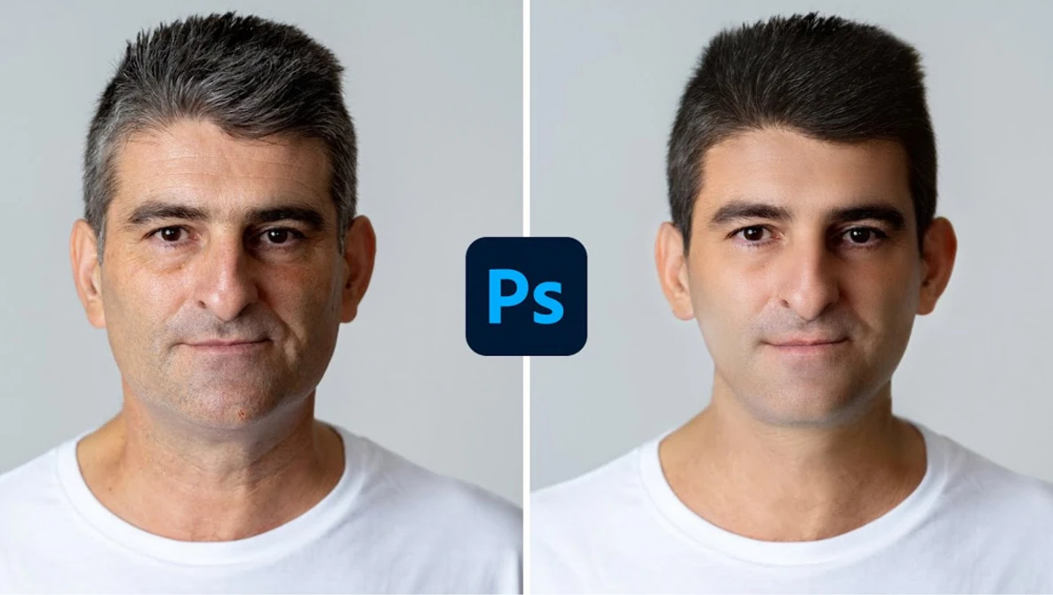 Watch How to Make Someone Look Younger – Photoshop Tutorial on YouTube.