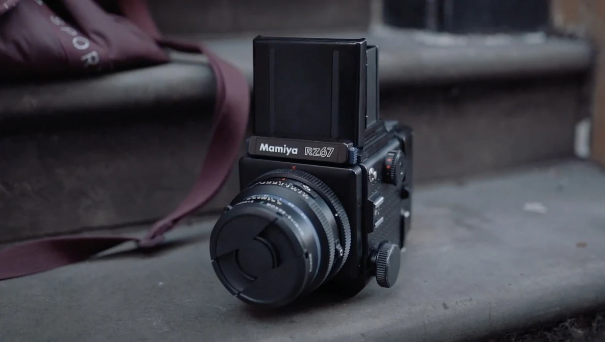 Watch Shooting Fashion Portraits on Film vs Digital (Mamiya RZ67 & Sony A7iii) on YouTube.