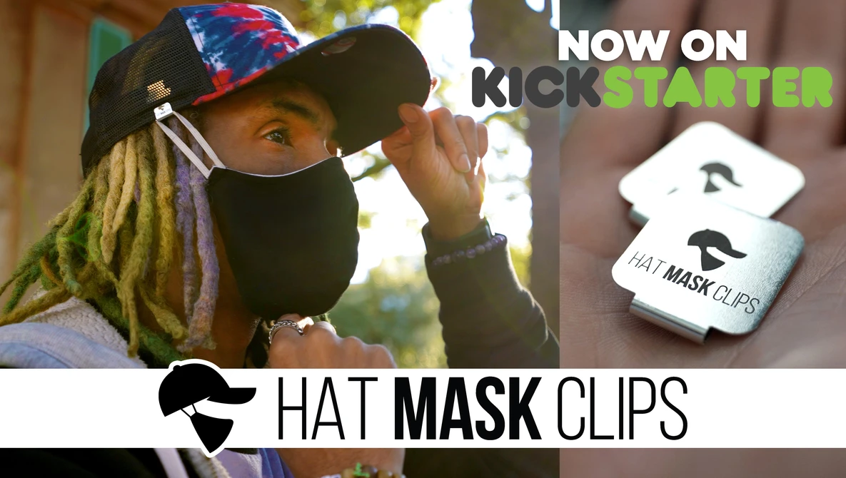 Watch Hat Mask Clips: Attach Your Mask To Your Hat on YouTube.