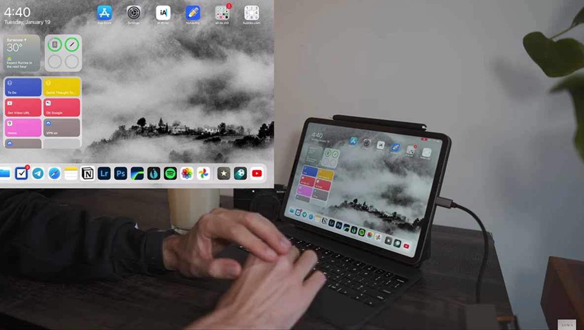Watch I used only an iPad for photography and video work for 6 months on YouTube.
