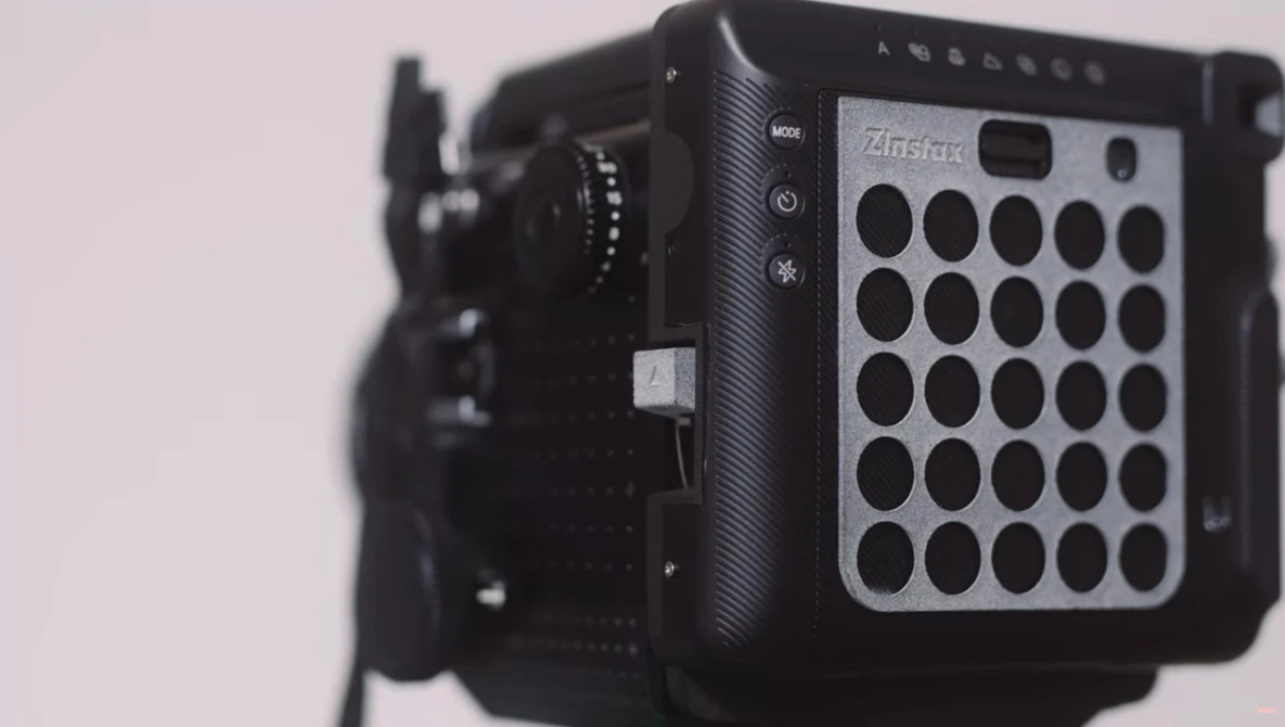 Watch shooting affordable medium format polaroids on YouTube.