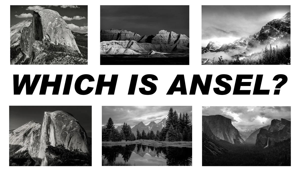 Watch Can You Pick Out an Ansel Adams Photograph? on YouTube.
