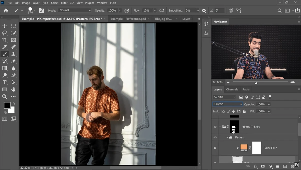 Watch Add Any Pattern to Clothes in Photoshop! on YouTube.