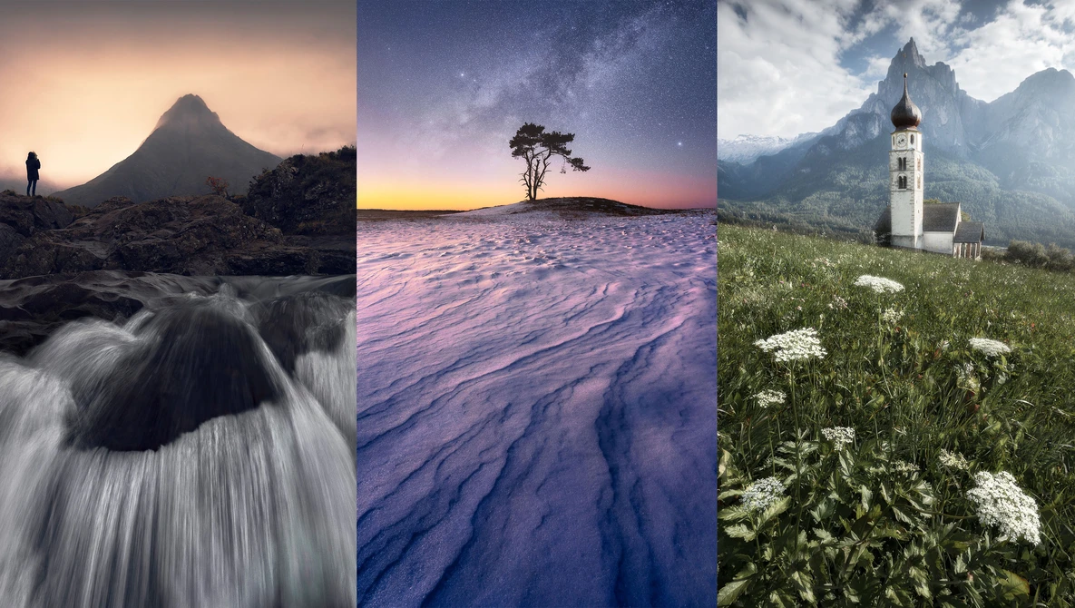 Watch 16-35mm WIDE-ANGLE winter landscape photography on YouTube.