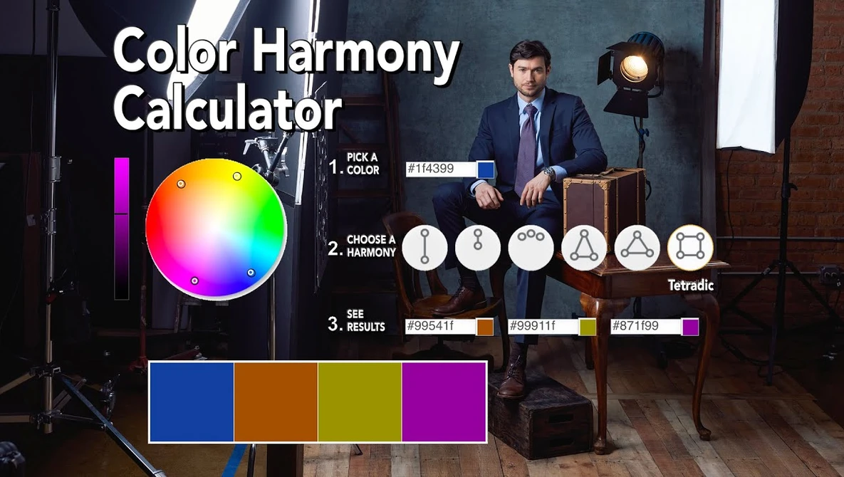 Watch Improve your Portrait Photography with Color Harmony on YouTube.
