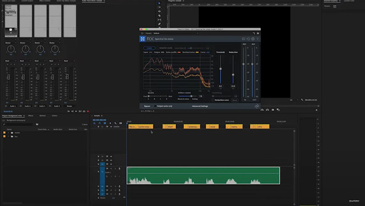 Watch The RIGHT Way To Remove Background Noise | Premiere  Pro Tutorial on YouTube.