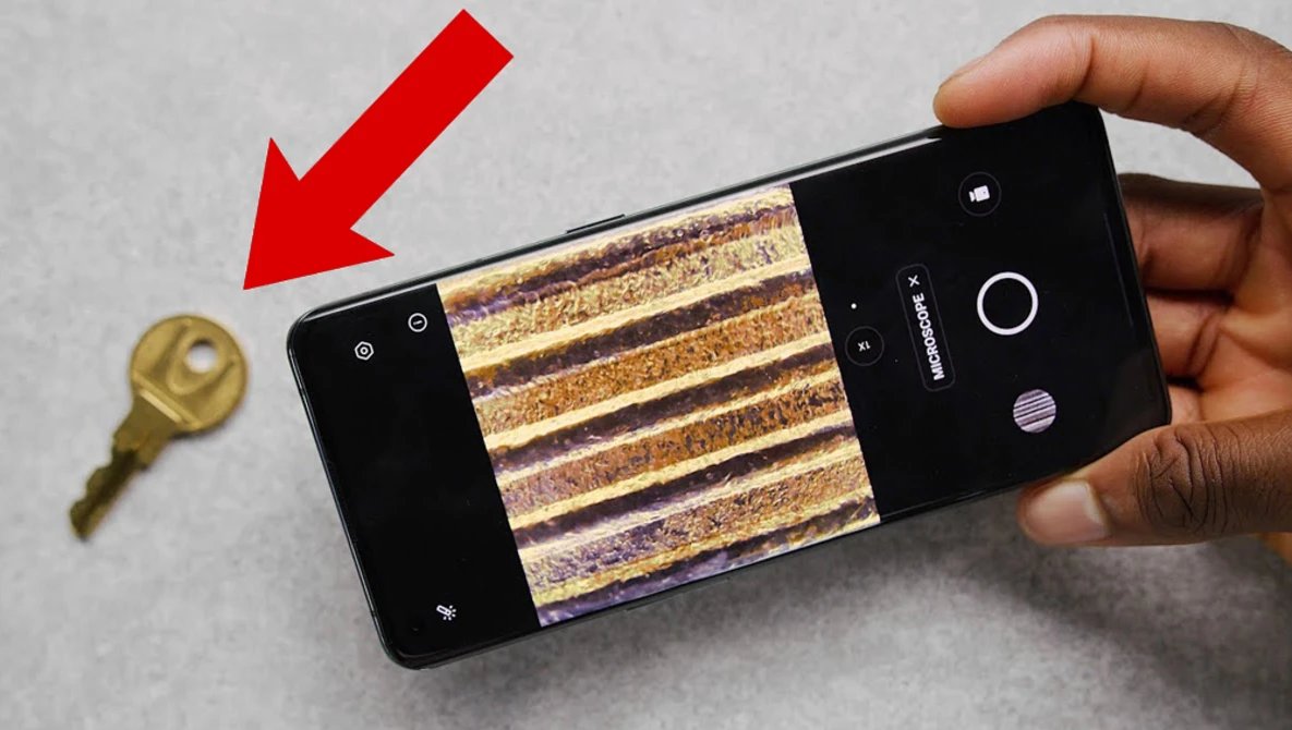 Watch The Smartphone With a Microscope Camera?! on YouTube.