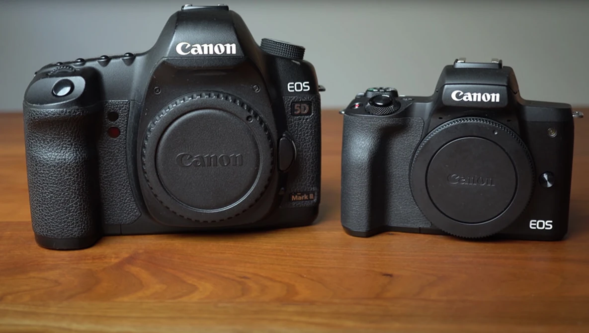 Watch New Beginner Camera vs Old Pro Camera (M50 Mark ii vs 5D Mark ii) on YouTube.