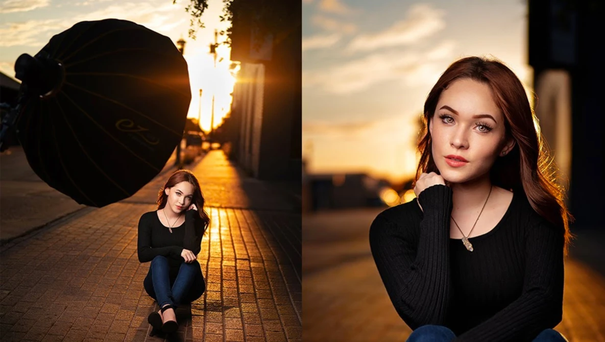 Watch BTS #29 - Golden Tone OCF Portrait w/o Gels (ft. Godox AD300 Pro) on YouTube.