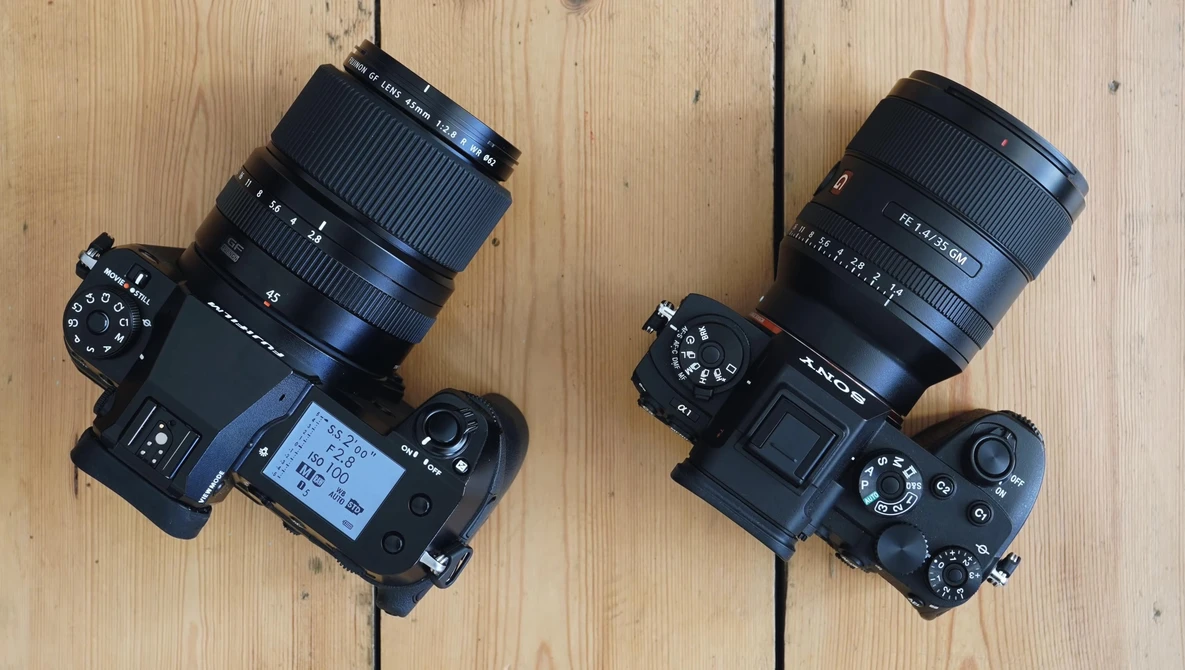 Watch Sony Alpha 1 vs Fujifilm GFX 100S photo video QUALITY review on YouTube.