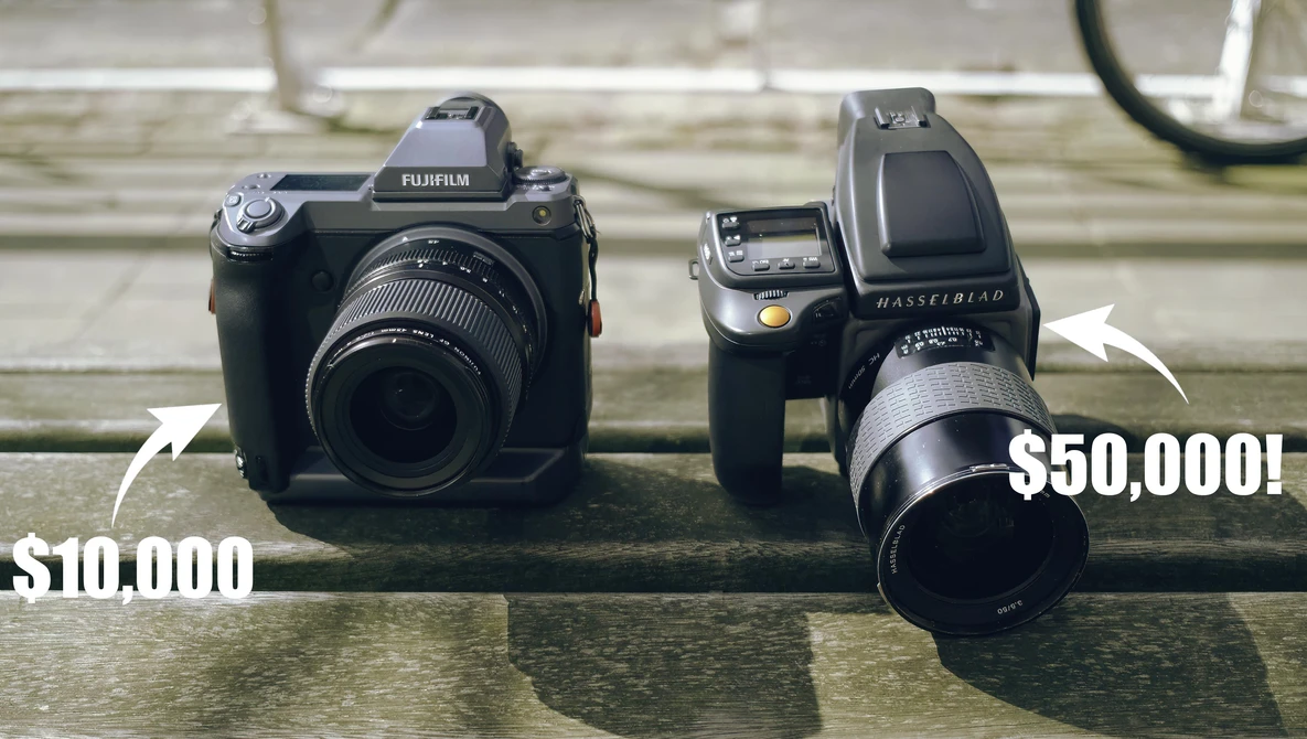 Watch Hasselblad H6D 400c vs Fujifilm GFX 100: The Best Medium Format Camera ($50k camera vs $10k camera) on YouTube.