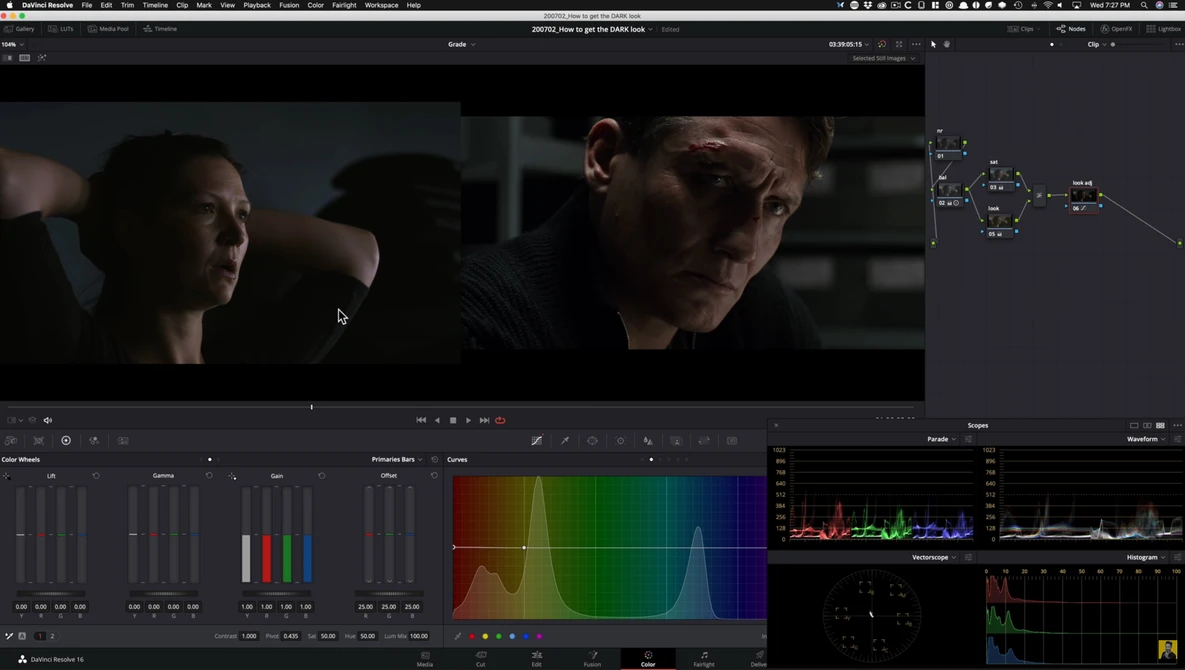 Watch How to get Netflix's DARK look | DaVinci Resolve Tutorial on YouTube.