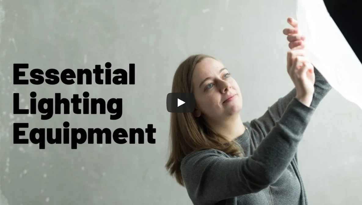 Watch Essential Lighting Equipment For Food Photography on YouTube.