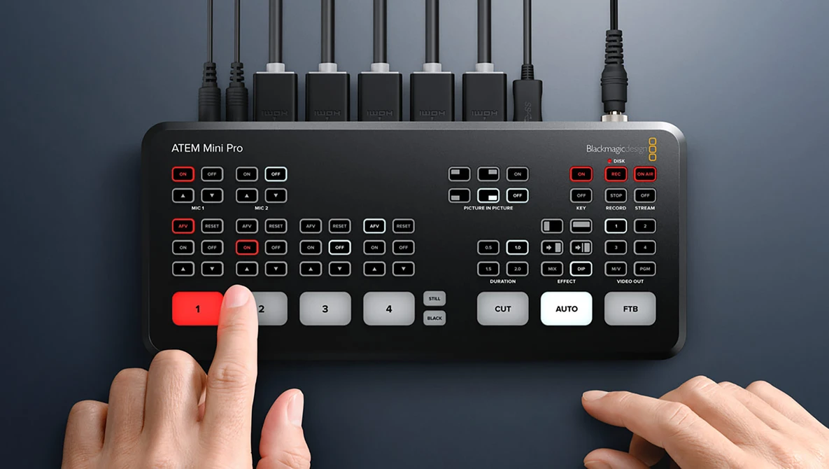 Fstoppers Reviews the Blackmagic Design ATEM Mini Pro ISO Live