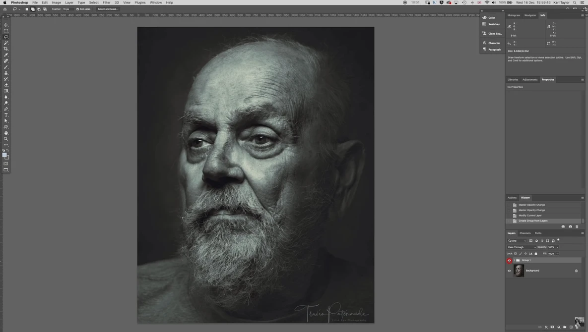 Watch Easy Photoshop Tricks for Moody Portrait Photography on YouTube.