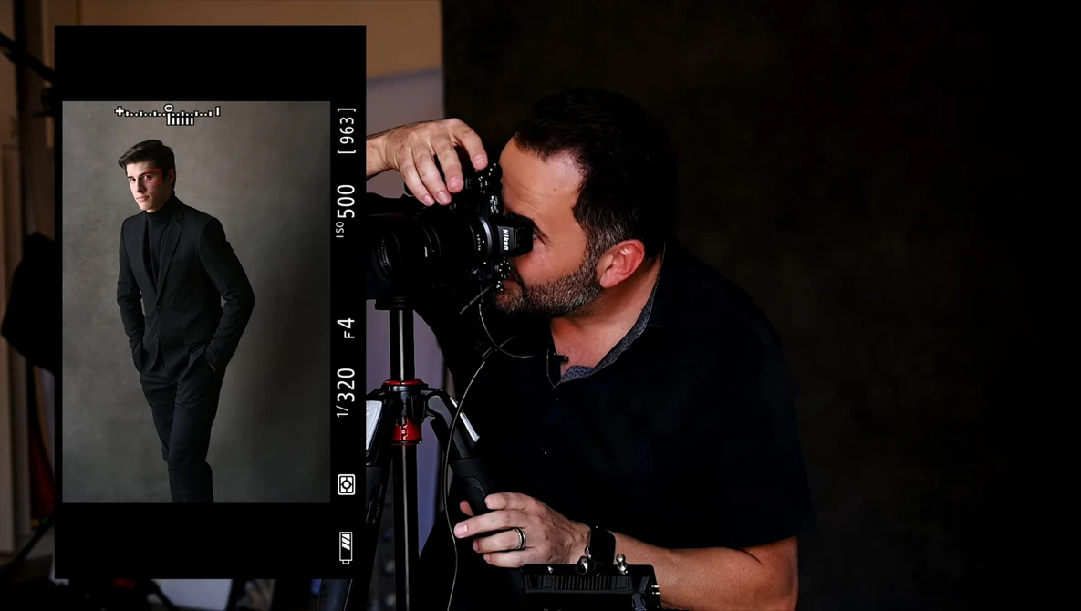 Watch Tips on How to Pose Men on YouTube.