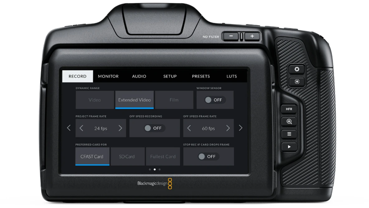 Watch Blackmagic Pocket Cinema Camera 6K Pro Blue Screen Tint Fix | BMPCC 6K Pro LCD Color Balance Tips on YouTube.