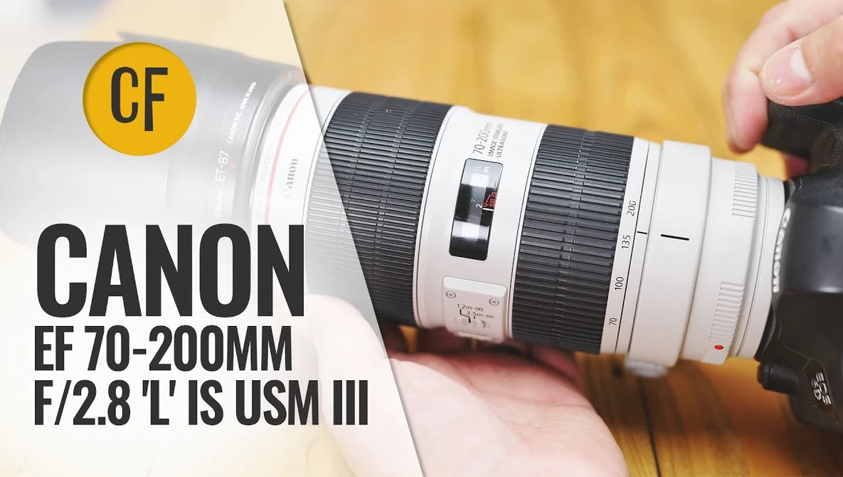 EF 70-200 f/2.8L IS USM +EF1.4 ✖️Ext Ⅲ Canon EF 70-200mm f/2.8L IS III USM Lens – The Camera Exchange, Inc.