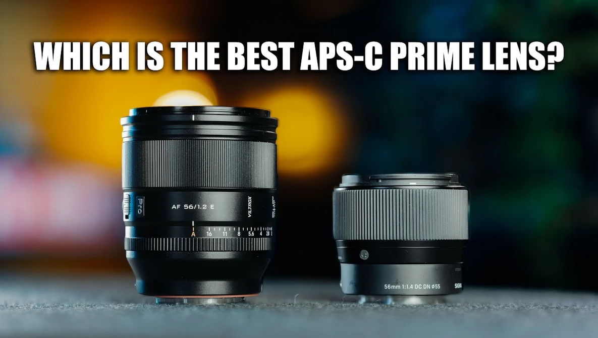 Watch SIGMA 56mm F1.4 vs VILTROX 56mm F1.2 Lens comparison  on YouTube.